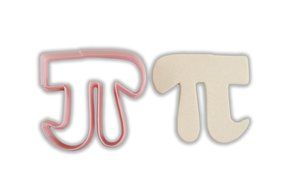 Pi Math Symbol Cookie Cutter - MINI - 2 Inches