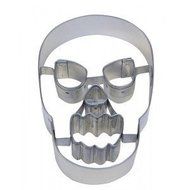 CybrTrayd Skull Cookie Cutter, Silver