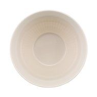 Paula Deen Signature Pantryware 2-Quart Melamine Mixing Bowl, Cream/Burgundy N2