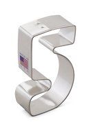 Ann Clark Number 5 Cookie Cutter - 3 Inches - Tin Plated Steel