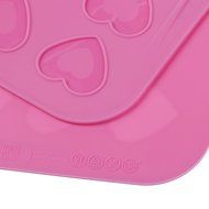 Silikomart Silicone Wonder Cakes Collection Macarons Baking Mat with 24 Disposable Piping Bags, Hearts N3