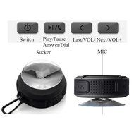 Orange Waterproof Bluetooth Wireless Suction Cup Speaker Loudspeaker Sound Box Boombox Stereo Audio Player Portable N5