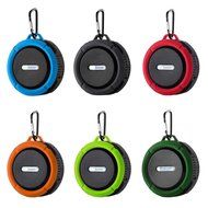 Orange Waterproof Bluetooth Wireless Suction Cup Speaker Loudspeaker Sound Box Boombox Stereo Audio Player Portable N7