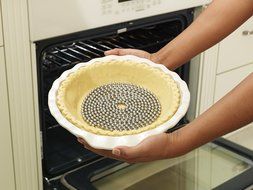 Pie Weight - Perfect Crust Pie Stainless Steel Weight Chain - 10 Feet N3