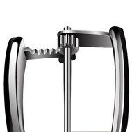 Cade&nbsp;Black Soft Grip Handles Stainless Steel Cookie Scoop N3