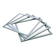 Square Ganache Frame Size: L 15 3/4" x W 15 3/4" x H 1/4" (5 mm)
