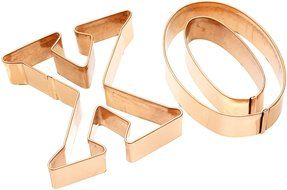 Old River Road Heart Shape Cookie Cutter, Copper N3