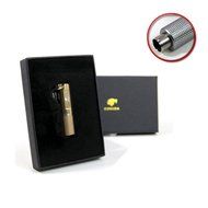 Cigar Punch Cutter - Rubber Coated, With Key Chain (Black) N8