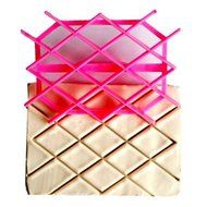 DIY Rhombus Quilt Embosser Fondant Cake Cutter Craft Decorations Tool N2