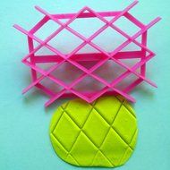 DIY Rhombus Quilt Embosser Fondant Cake Cutter Craft Decorations Tool N4