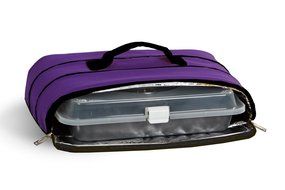 Picnic Plus PSM-722R Casserole Carrier,Red N2