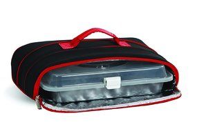 Picnic Plus PSM-722R Casserole Carrier,Red N5
