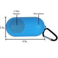 SoundLogic XT Rechargeable Wireless Bluetooth Mini Pill Capsule Speaker, Blue N4