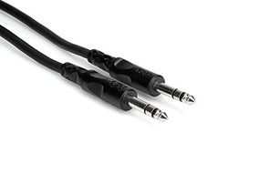Hosa CSS-110 1/4 inch TRS Balanced Interconnect Cable, 10 feet