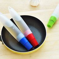 Silicone Baking Brushs Liquid Oil Pen Cake Butter Bread Pastry Brush Baking Tool Bbq Utensil Basting Brush Random... N3