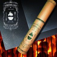 FIREBRAND Non-stick BBQ Grill Mat Never Clean Your Barbecue Oven or Smoker Again Extra Thick Barbecue Baking Mats...