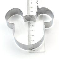 Mickey Mouse Cookie Cutter - Stainless Steel, 3.5inch, for Anniversary Birthday Christmas New Year Party N5