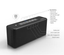 FRiEQ&reg; 12W Portable Smart NFC Wireless Bluetooth v4.0 Speaker (Two Large 40MM 6W Drivers) with Touch Control Function... N3