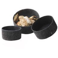 Menu New Norm Felt Bread Basket, Set of 3