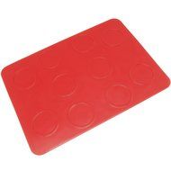 Freshware CB-401RD 6-Circle Macaron, Whoopie Pie, Cookie and Creme Puff Silicone Mat N4