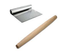 Rolling Pin and Dough Cutter to Prep and Bake Your Family Favorites