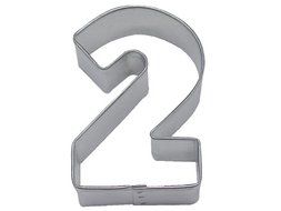 R&amp;M Number 2 Cookie Cutter in Durable, Economical, Tinplated Steel