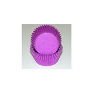 Solid Purple Mini Size Cupcake Liners Baking Cups 100 count