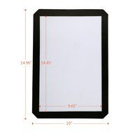 Kicode - 2x Silicone Baking Mat - Healthy Cooking - Food-Safe Certified - Oven Tray Liners and Cookie Sheets -... N4