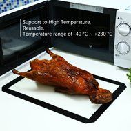 Kicode - 2x Silicone Baking Mat - Healthy Cooking - Food-Safe Certified - Oven Tray Liners and Cookie Sheets -... N5