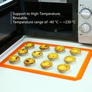 Kicode - 2x Silicone Baking Mat - Healthy Cooking - Food-Safe Certified - Oven Tray Liners and Cookie Sheets -... N26
