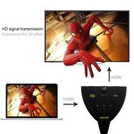 Hdmi Switch Box, Mifine Auto Switch 3 in 1 out Flexible 3 Port Switcher V1.4, Support 4kx2k Ultra HD, 3D, Full... N2