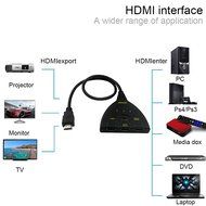 Hdmi Switch Box, Mifine Auto Switch 3 in 1 out Flexible 3 Port Switcher V1.4, Support 4kx2k Ultra HD, 3D, Full... N3