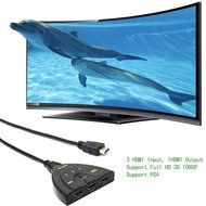 Hdmi Switch Box, Mifine Auto Switch 3 in 1 out Flexible 3 Port Switcher V1.4, Support 4kx2k Ultra HD, 3D, Full... N10