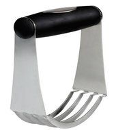 BakeWarePlus Pastry Cutter Stainless Steel Professional Baking Dough Blender N7