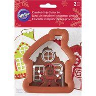Wilton Gingerbread House &amp; Boy Cookie Cutter Set