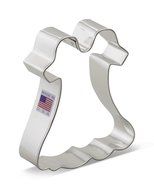 Ann Clark Little Girl Dress Cookie Cutter - 4 Inches - Tin Plated Steel