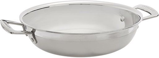 Le Creuset Tri-Ply Stainless Steel 2-1/2-Quart Open Braiser