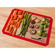 Silicone Baking Mat and Basting Brush Set, Half Size Non-Stick N6