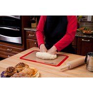 Silicone Baking Mat and Basting Brush Set, Half Size Non-Stick N9