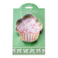 Cupcake Cookie and Fondant Cutter - Ann Clark - 4 Inches - US Tin Plated Steel