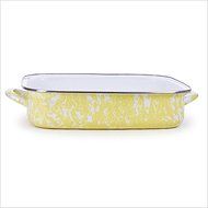 Spatter Lasagna Pan Color: Butter Yellow