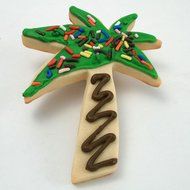 Palm Tree Cookie and Fondant Cutter - Ann Clark - 4.5 Inches - US Tin Plated Steel N4