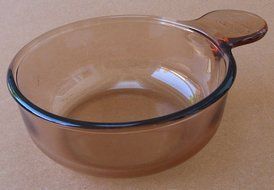 Vision V-150-B Heat n&#039; Eat Grab-It Round Ovenware Dish - No Lid