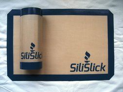 SiliSlick&reg; Silicone Baking Mats. Set of 2. N4