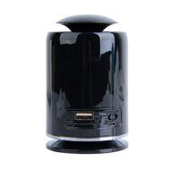 Mini Bluetooth Speaker/TF card/Voice Call FM Bluetooth Speaker Built-in HIFI Microphone-BLACK N4