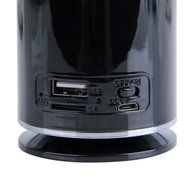 Mini Bluetooth Speaker/TF card/Voice Call FM Bluetooth Speaker Built-in HIFI Microphone-BLACK N7
