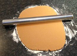 Best Rated Checkered Chef Stainless Steel Rolling Pin, French Style Straight Rod, Metal Rolling Pin for Bakers... N3
