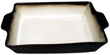 Sango Nova Black Lasagna Dish