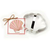 Seashell Cookie and Fondant Cutter - Ann Clark - 4.9 Inches - US Tin Plated Steel