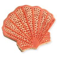 Seashell Cookie and Fondant Cutter - Ann Clark - 4.9 Inches - US Tin Plated Steel N2